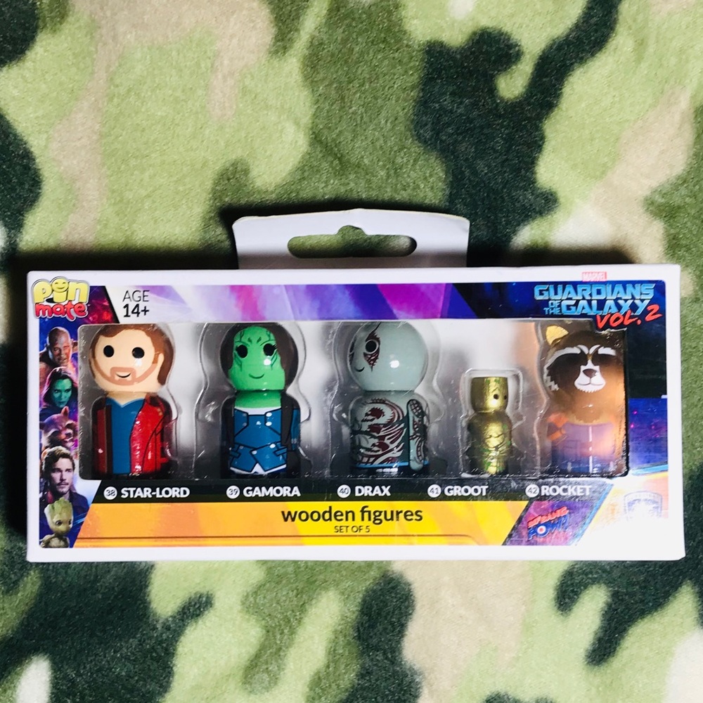 Guardians of the Galaxy Wooden Figures